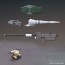 BANDAI  1/144 HG MS option set 1 & CGS Mobile worker   Plastic Model kit, BAN18759, by BANDAI