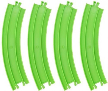 TAKARA TOMY PLA-RAIL ECO CURVE RAIL  , TAK65973, by TAKARA TOMY