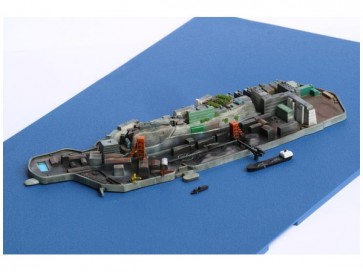Fujimi 1/3000 Gunkanjima (Hashima Island) , FUJ01454, by FUJIMI