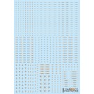 HI Q PARTS 1/144 RB03 Caution Decals Gray & Orange (1 Sheet), HIQ89609, by HI Q PARTS