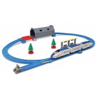 TAKARATOMY Plarail Let's illuminate the tunnel! E7 series Shinkansen with light with Kagayaki basic set , TAK19531, by TAKARATOMY