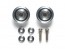 Tamiya Mini 4WD Grade Up Part HG 13MM ALUMINUM BALL-RACE ROLLERS (RINGLESS)  , TAM54971, by TAMIYA