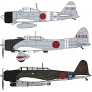 Hasegawa 1/48 Hasegawa Limited Series ZERO FIGHTER TYPE 21 & AICHI D3A TYPE 11 & AICHI D3A ATTACK ON PEARL HARBOR PART 2, HAS75047, by HASEGAWA