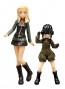 Platz 1/35 Girls und Panzer der Film: Pravda Girls High School Katyusha & Klara Figure Set plastic kit , PLZ39665, by PLATZ