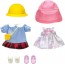 TAKARA TOMY Licca-chan LW-20 Miki-chan Maki-chan Dress Set Kindergarten Clothes & Ribbon Dress, TAK82609, by TAKARA TOMY