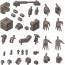 Kotobukiya MECHA SUPPLY ASSORTED 03 JOINT SET GUN METAL VER. , KBY14187, by KOTOBUKIYA
