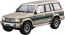 Aoshima 1/24 The Model Car No.107 Mitsubishi V43W Pajero Super Exceed '91, AOS05037, by AOSHIMA