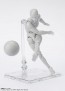 Bandai S.H.Figuarts Body-kun -Sports- Edition DX SET (Gray Color Ver.), BAC49331, by BANDAI