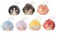 MegaHouse FUKA FUKA SQUEEZE MASCOT IDOLISH7 IDOLISH7 BOX: 1BOX (8PCS)  , MEG27334, by MEGAHOUSE