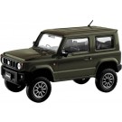 Aoshima 1/32 Raku-Pla Snap Kit No.09CU-JG Suzuki JB64 Jimny Custom Wheel (Jungle Green), AOS04221, by AOSHIMA