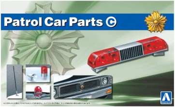 Aoshima 1/24 The tuned parts No.98 POLICE CAR PARTS C  , AOS59760, by AOSHIMA