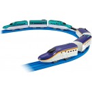 TAKARA TOMY Plarail E8 Series Shinkansen & E5 Series Shinkansen Gachatto Connection Set, TAK08333, by TAKARA TOMY