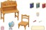 Epoch Sylvanian Families Ka-318 Study Desk Set  , EPC87700, by Epoch
