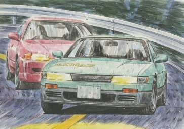 Fujimi 1/24 Initial D Series No.004 S13 Silvia Koichiro Iketani, FUJ83923, by FUJIMI