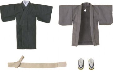 Good Smile Company Nendoroid Doll Outfit Set: Kimono - Boy (Gray), GSC68329, by GOOD SMILE COMPANY