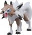 TAKARATOMY Pocket Monsters Monster Collection EX ESP_ 08 Lycanroc (Midday Form) , TAK73013, by TAKARA TOMY
