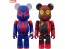 Medicom Toy BE@RBRICK Spider-Man 2099 & Spider-Woman 2pcs Set, MED18074, by MEDICOM TOY