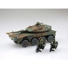 Aoshima 1/72 Military Model Kit No.17 JGSDF Type 16 Maneuver Combat Vehicle "Rapid Deployment Regiment"  , AOS56844, by AOSHIMA