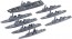 Fujimi 1/3000 Sea Way Model JMSDF ESCORT FLOTILLA 2 , FUJ01577, by FUJIMI
