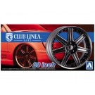 Aoshima 1/24 The Tuned Parts Club Linea L 612 20 Inch   (4 wheels & tires) , AOS52785, by AOSHIMA