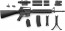 TOMYTEC 1/12 LittleArmory LA056 M16A4 Type  , TMT07464, by TOMYTEC