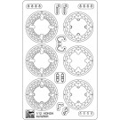 Hasegawa 1/12 Photo-Etched Parts For Honda XLR250R / XLR BAJA, HAS17676, by HASEGAWA