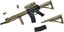 TOMYTEC 1/12 LittleArmory LA037 M4A1SOPMOD BLOCK2 Type  , TMT68604, by TOMYTEC