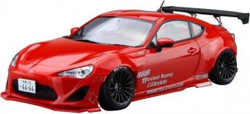 Aoshima 1/24 The Tuned Car No.1 ZN6 TOYOTA 86 '12 GREDDY&ROCKET BUNNY ENKEI Ver. (Toyota), AOS50934, by AOSHIMA