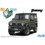 Aoshima 1/24 Raku-Pla Snap Car No.3-JG JB64 Jimny 2018 Jungle Green, AOS65952, by AOSHIMA