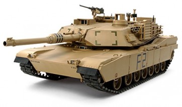 Tamiya 1/16 America M1A2 Abrams Tank (Display Model) , TAM62127, by TAMIYA