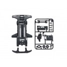 Tamiya Mini 4WD Grade Up Part Mini 4WD SUPER TZ-X CHASSIS (BLACK) FULLY COWLED 25TH ANNIVERSARY  , TAM51277, by TAMIYA