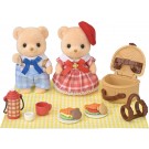 Epoch Sylvanian Families Biscuit Bear Siblings -Picnic Lunch Set-, EPC59618, by Epoch