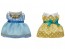 Epoch Sylvanian Families Town Dress Up Set (Light Blue & Yellow) , EPC93404, by Epoch