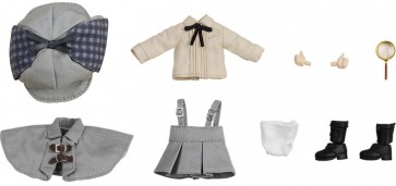 Good Smile Company Nendoroid Doll Outfit Set: Detective - Girl (Gray), GSC66844, by GOOD SMILE COMPANY