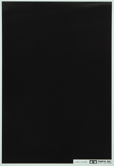 Tamiya CARBON PATTERN DECAL (PLAIN WEAVE/EXTRA FINE) , TAM26804, by TAMIYA