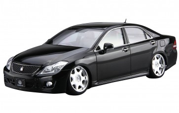 Aoshima 1/24 The Tuned Car 18 Aim Gain GRS 204 Crown Athlete '08 (Toyota) plastic kit , AOS53102, by AOSHIMA