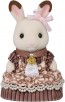 Epoch Sylvanian Families Chocolate Rabbit Family Anniversary Set, EPC59359, by Epoch