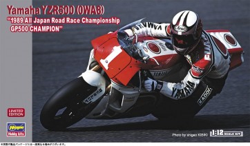 Hasegawa 1/12 Yamaha YZR500 (0WA8) "1989 New Japan Pro Wrestling Qualifying GP500 Champion", HAS17386, by HASEGAWA