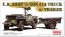 Fine Molds USA 1/4 Ton 4x4 Truck (With Trailer And Machine Gun), FIN20024, by Fine Molds