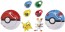 TAKARA TOMY MONCOLLE POKE DEL-Z ASH VS GO (POKE BALL:GREAT BALL)  , TAK46810, by TAKARA TOMY