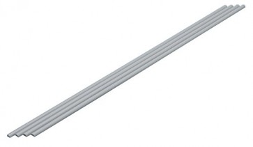 Wave Material series Half round bar 【Gray】 4.0 mm 4 pieces OM 314 , WAV23145, by WAVE