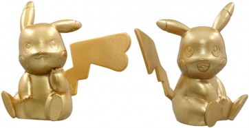 TAKARA TOMY Pokemon Mon Colle 25th Anniversary Golden Pica Pikachu Set, TAK10894, by TAKARA TOMY