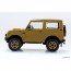 Aoshima 1/32 Raku-Pla Snap Kit No.18CU-OE Suzuki JA11 Jimny Custom Wheel (Olive), AOS04153, by AOSHIMA
