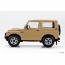 Aoshima 1/32 Raku-Pla Snap Kit No.18CU-KI Suzuki JA11 Jimny Custom Wheel (Khaki), AOS04139, by AOSHIMA