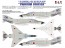 Platz 1/144 JASDF F-4EJ Phantom II #301 (First Unit Introduced in Japan) Air Development and Test Wing "Phantom Forever"  , PLZ71047, by PLATZ