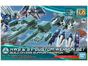 Bandai 1/144 HGBC HWS & SV Custom Weapon Set , BAN57131, by BANDAI