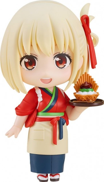 Good Smile Company Nendoroid Chisato Nishikigi: Cafe LycoReco Uniform Ver. (Lycoris Recoil), GSC78984, by GOOD SMILE COMPANY