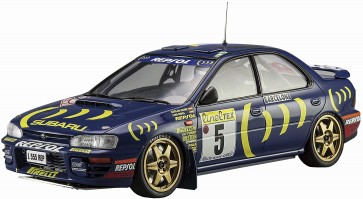 Hasegawa 1/24 CH Series (Super Detail) SUBARU IMPREZA 1995 MONTE CARLO RALLY WINNER "SUPER DETAIL", HAS11514, by HASEGAWA
