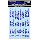 HI Q PARTS Fire Tribal Decal Solid Metallic Violet (1pcs), HIQ77538, by HI Q PARTS