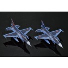 Platz 1/144 JASDF F-2A JASDF 70th Anniversary Commemorative & Tsuiki Airbase 70th Anniversary Commemorative Painted Aircraft Set of 2 Models, PLZ27324, by PLATZ